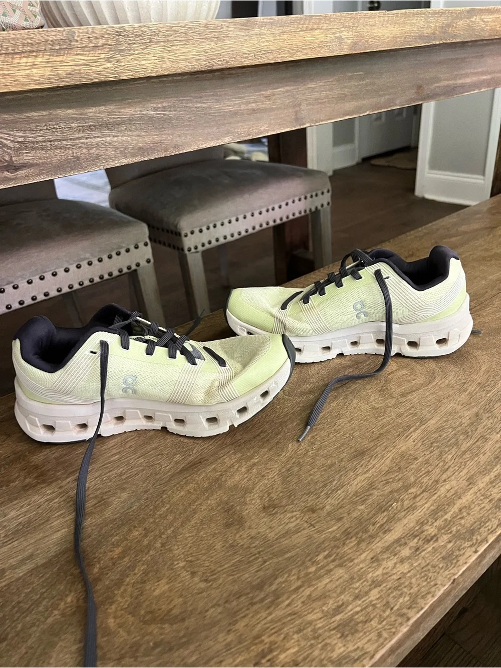 On Running Cloudgo Women's Lime Green Sneakers